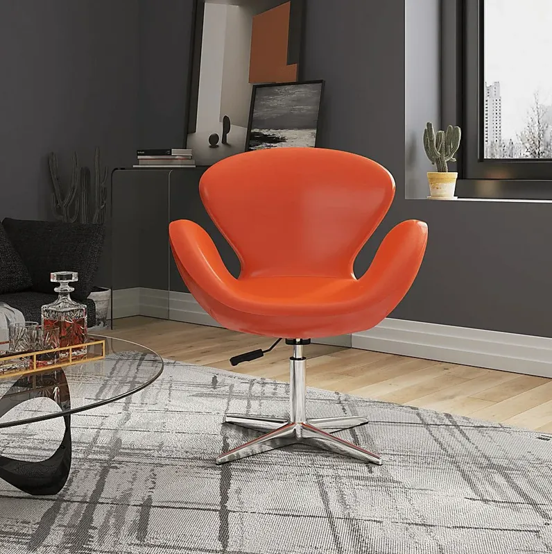 Witchazel Tangerine Accent Chair