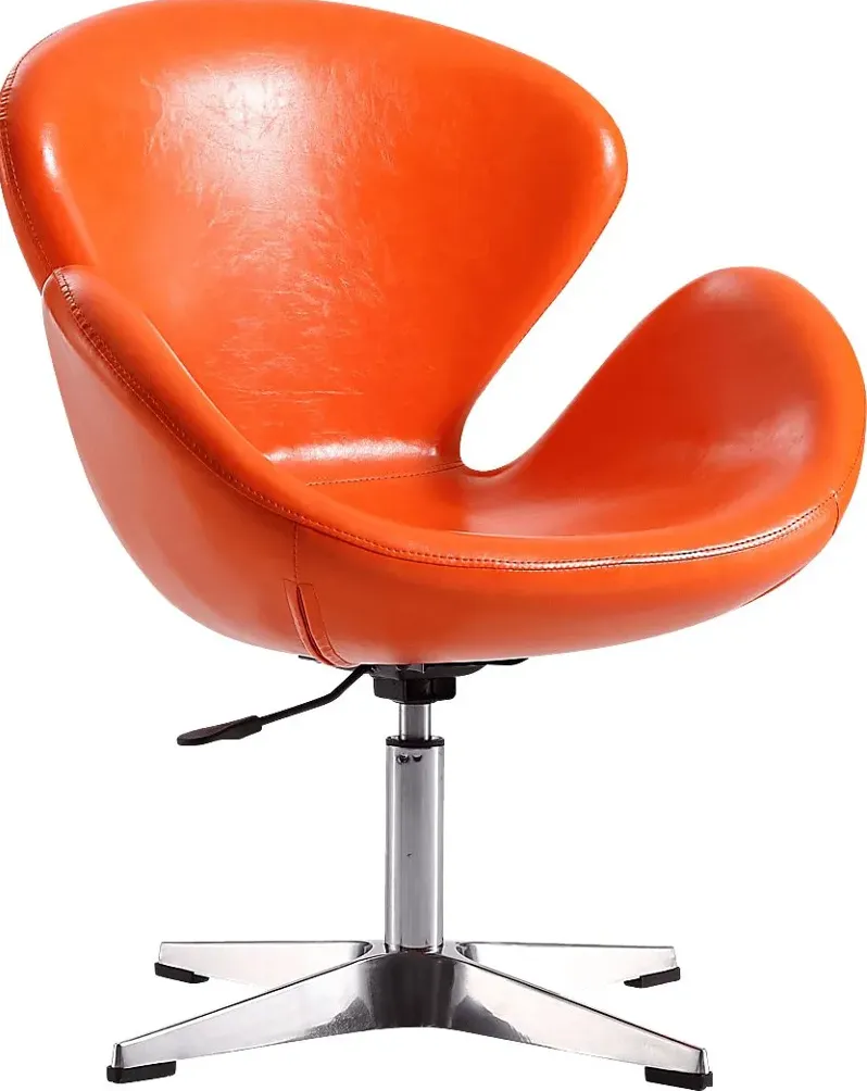 Witchazel Tangerine Accent Chair