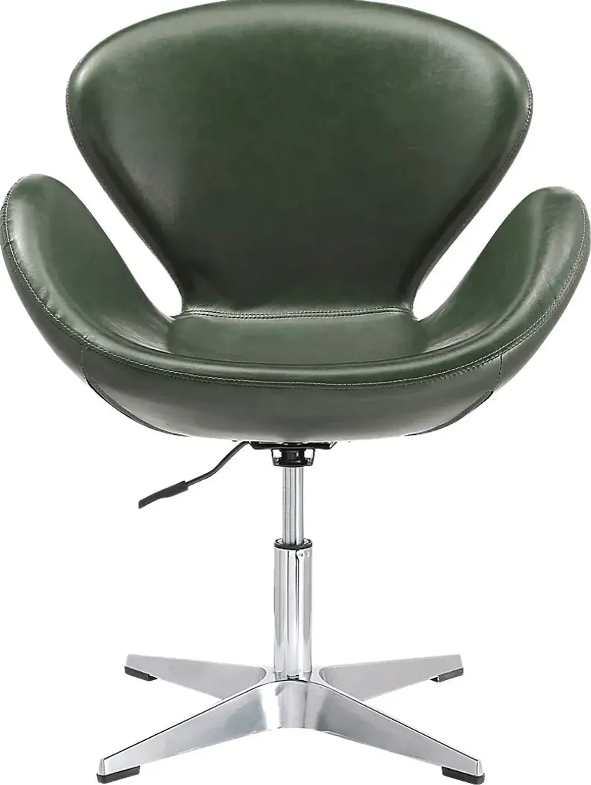 Witchazel Forest Green Accent Chair