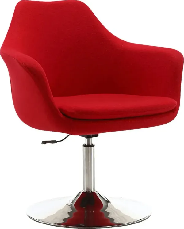 Wollesen Red Accent Chair