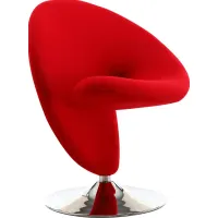Claredda Red Accent Chair
