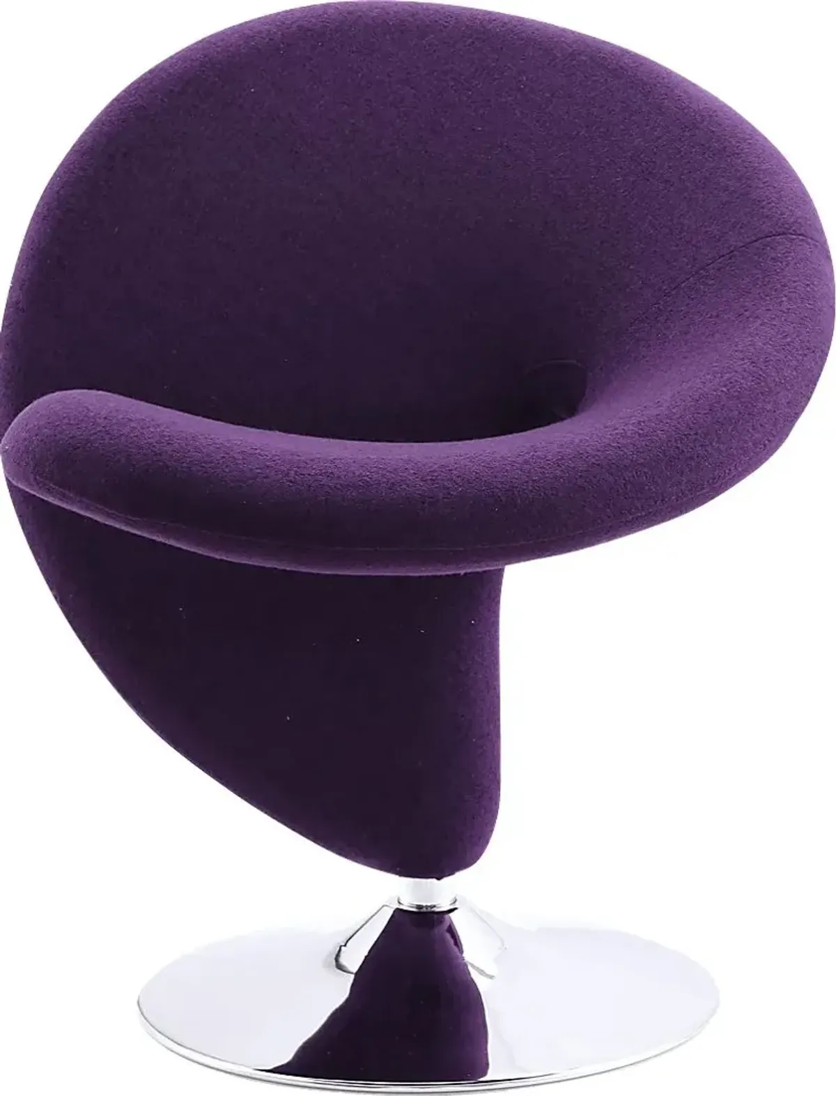 Claredda Purple Accent Chair