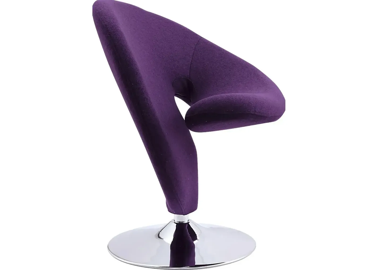 Claredda Purple Accent Chair