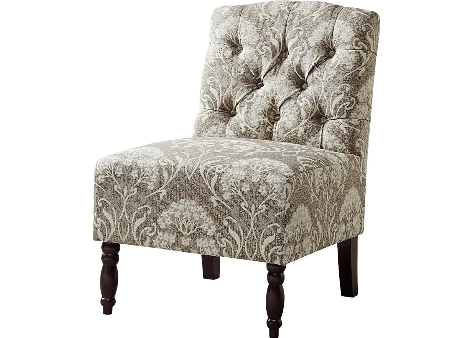 Verandin Taupe Accent Chair