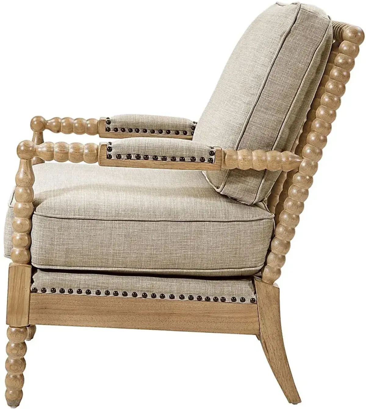 Tillary Taupe Accent Chair