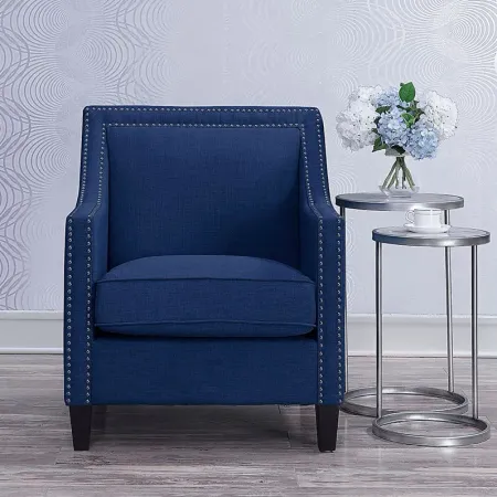 Bazemore Blue Accent Chair
