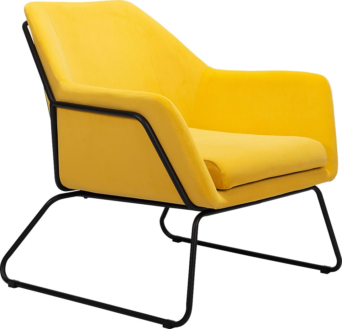 Gloralee Yellow Accent Chair