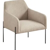 Suydam Beige Accent Chair