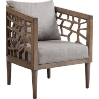 Chartres Gray Accent Chair