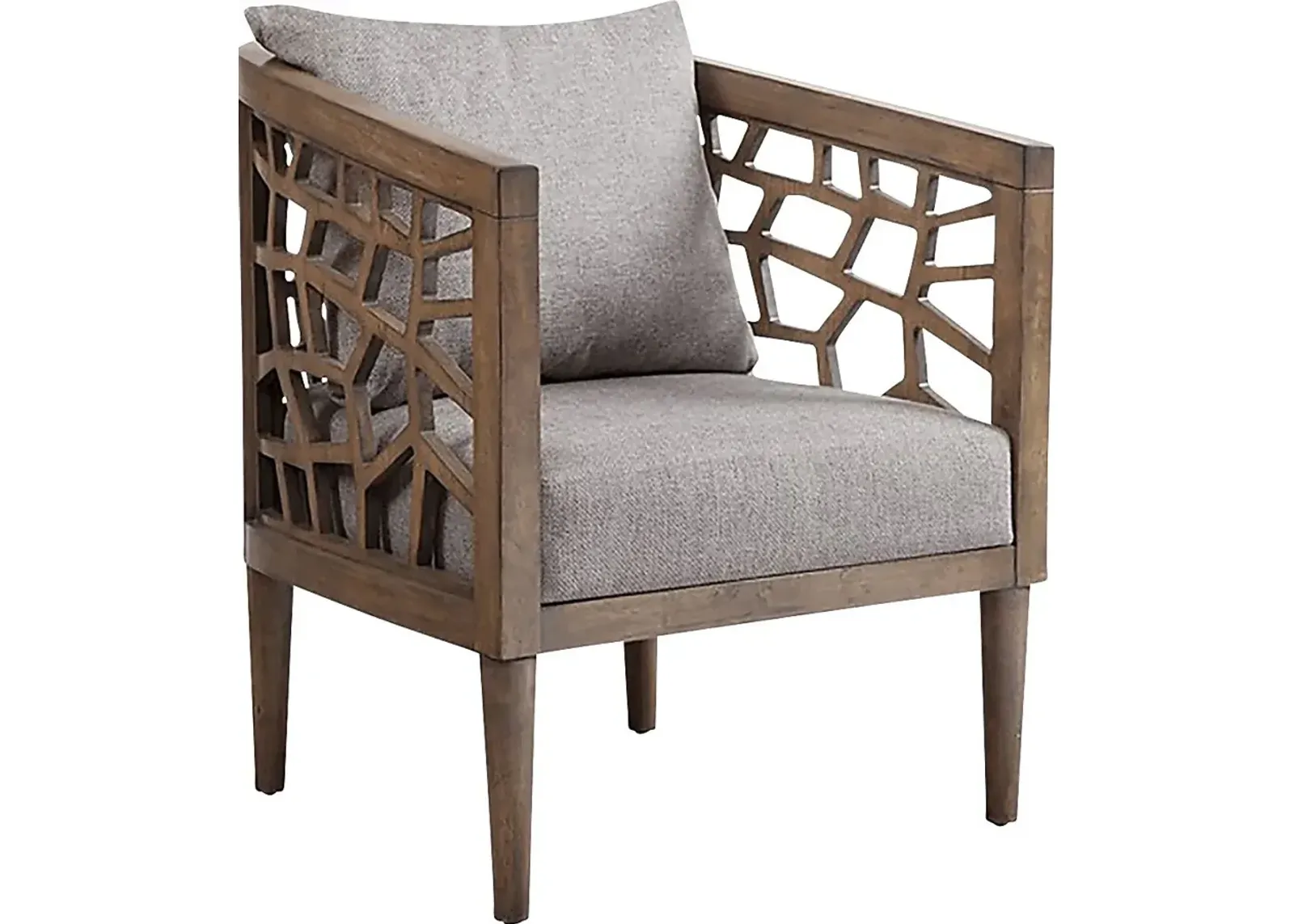 Chartres Gray Accent Chair