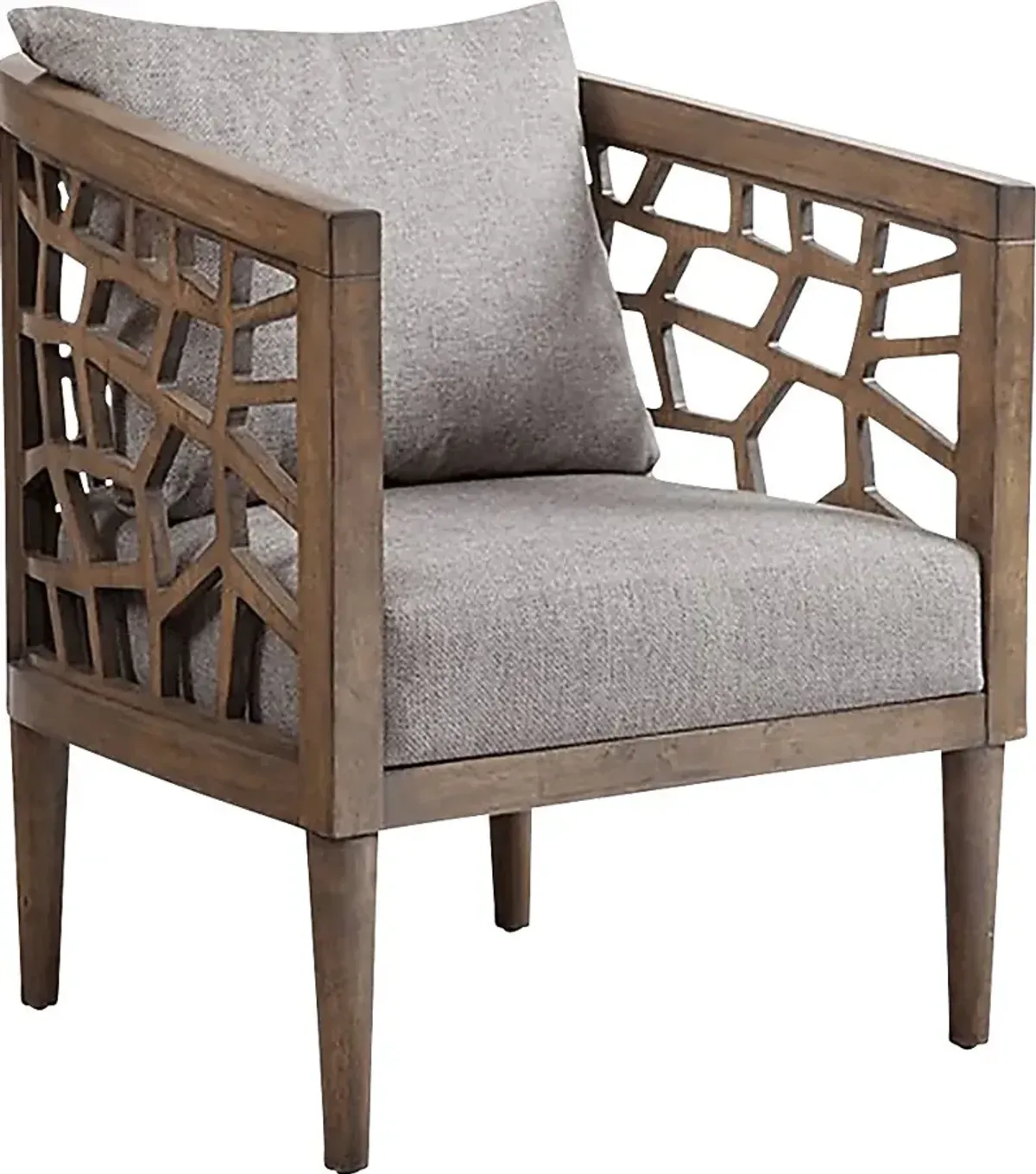 Chartres Gray Accent Chair