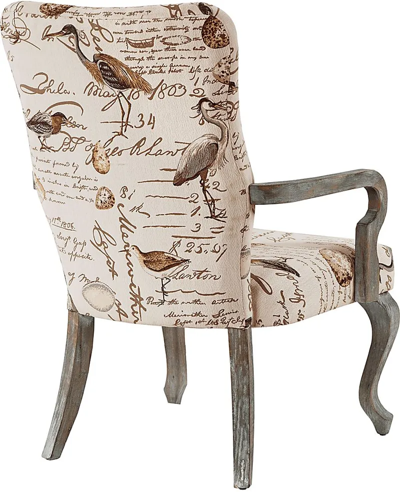 Seigel Ivory Accent Chair