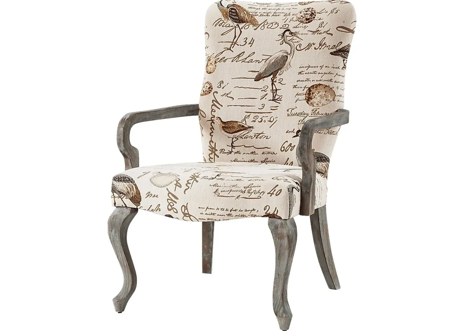 Seigel Ivory Accent Chair