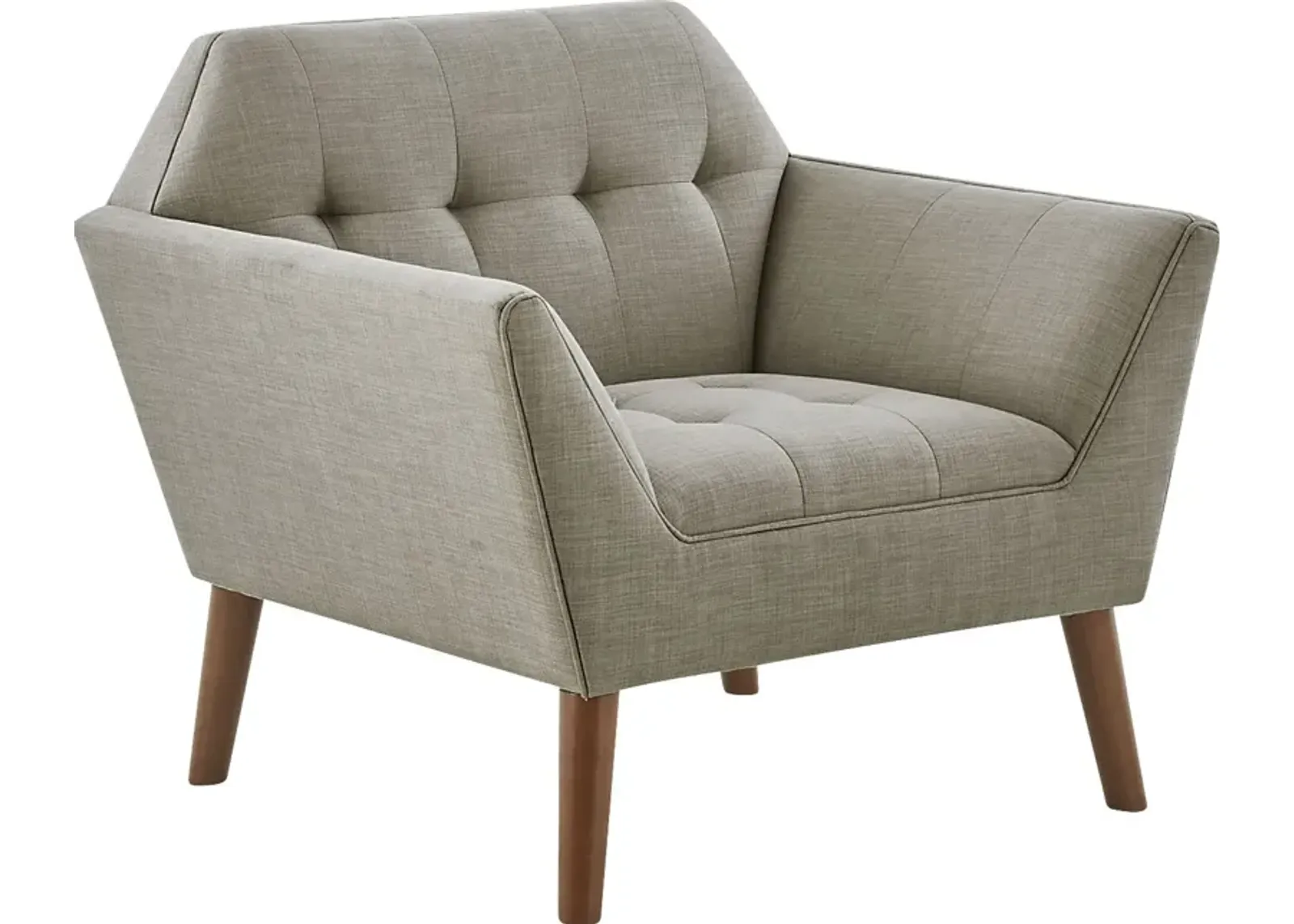 Carrere Light Gray Accent Chair