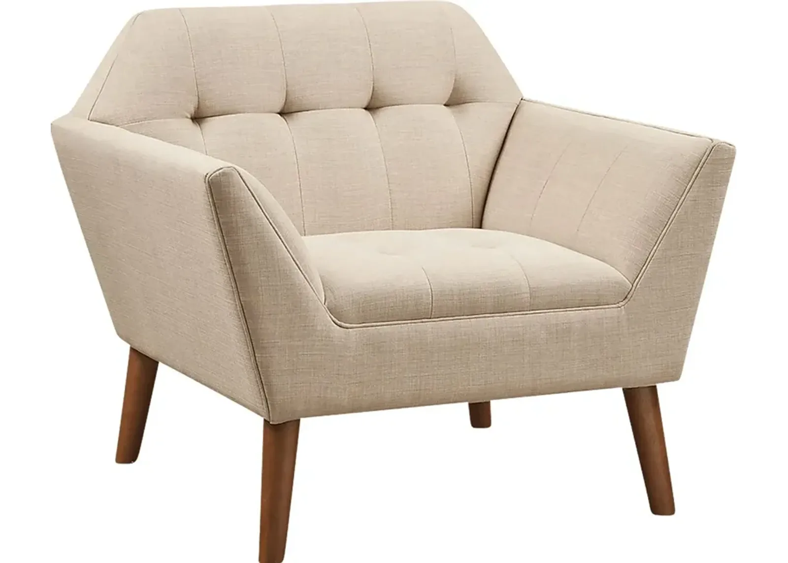 Carrere Beige Accent Chair