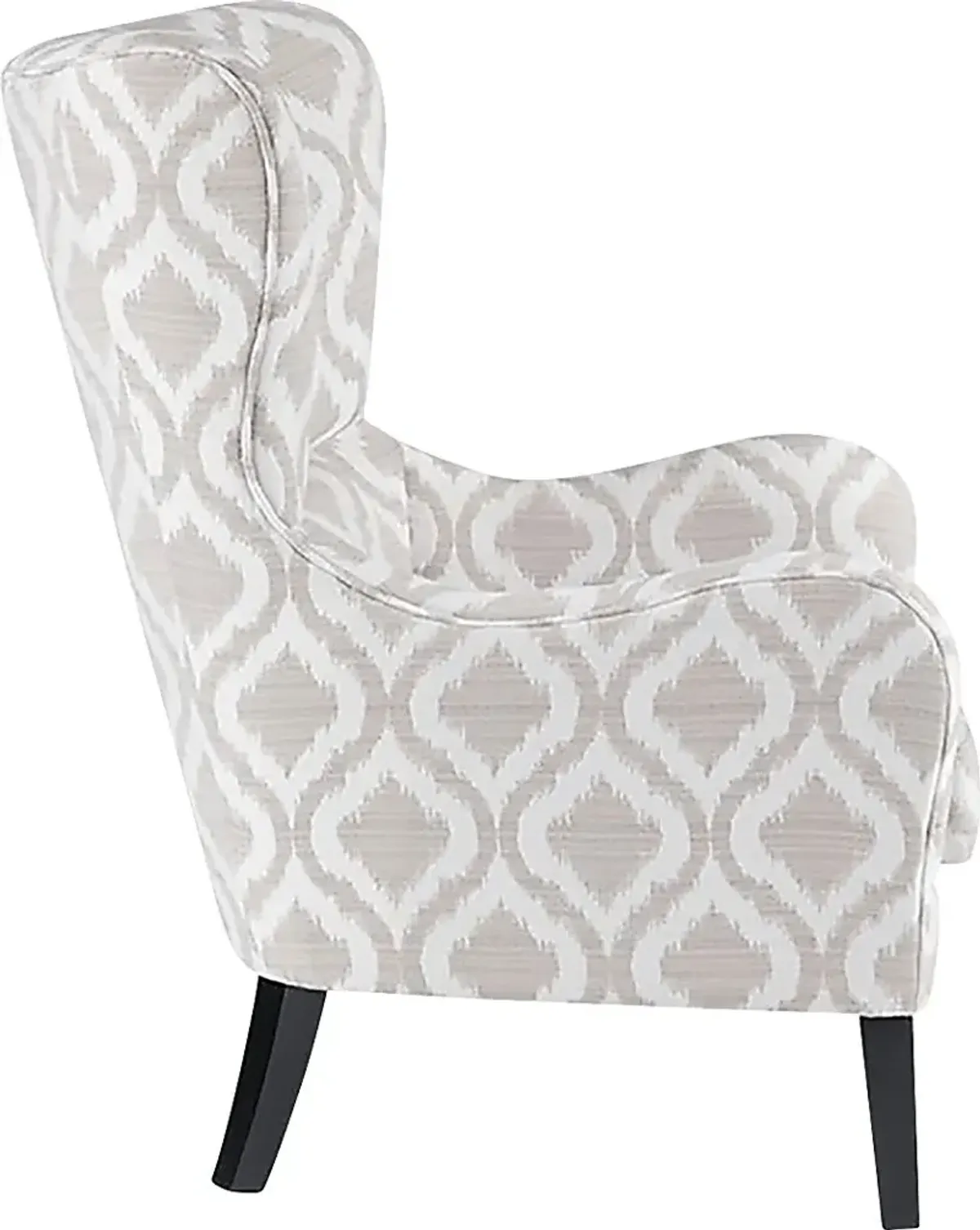 Fitzhenery White Accent Chair