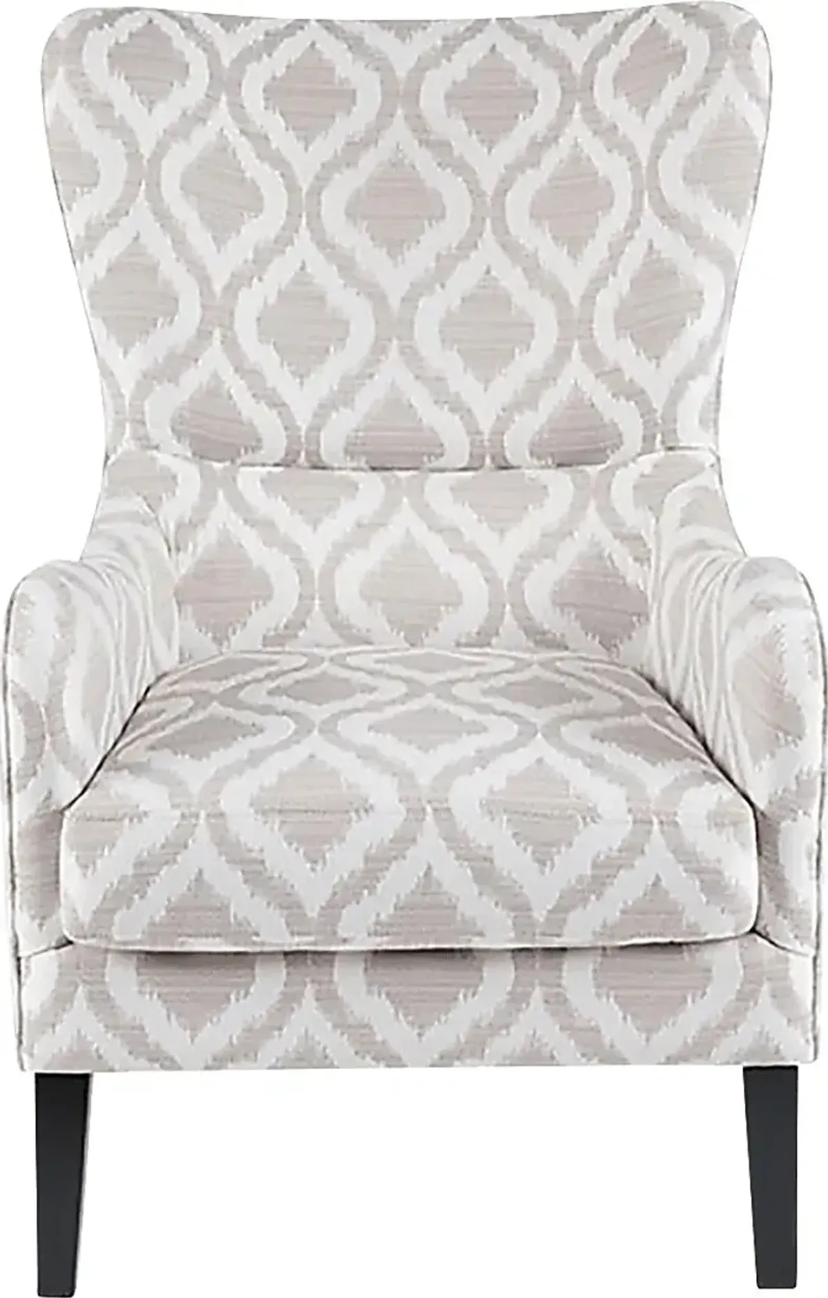 Fitzhenery White Accent Chair