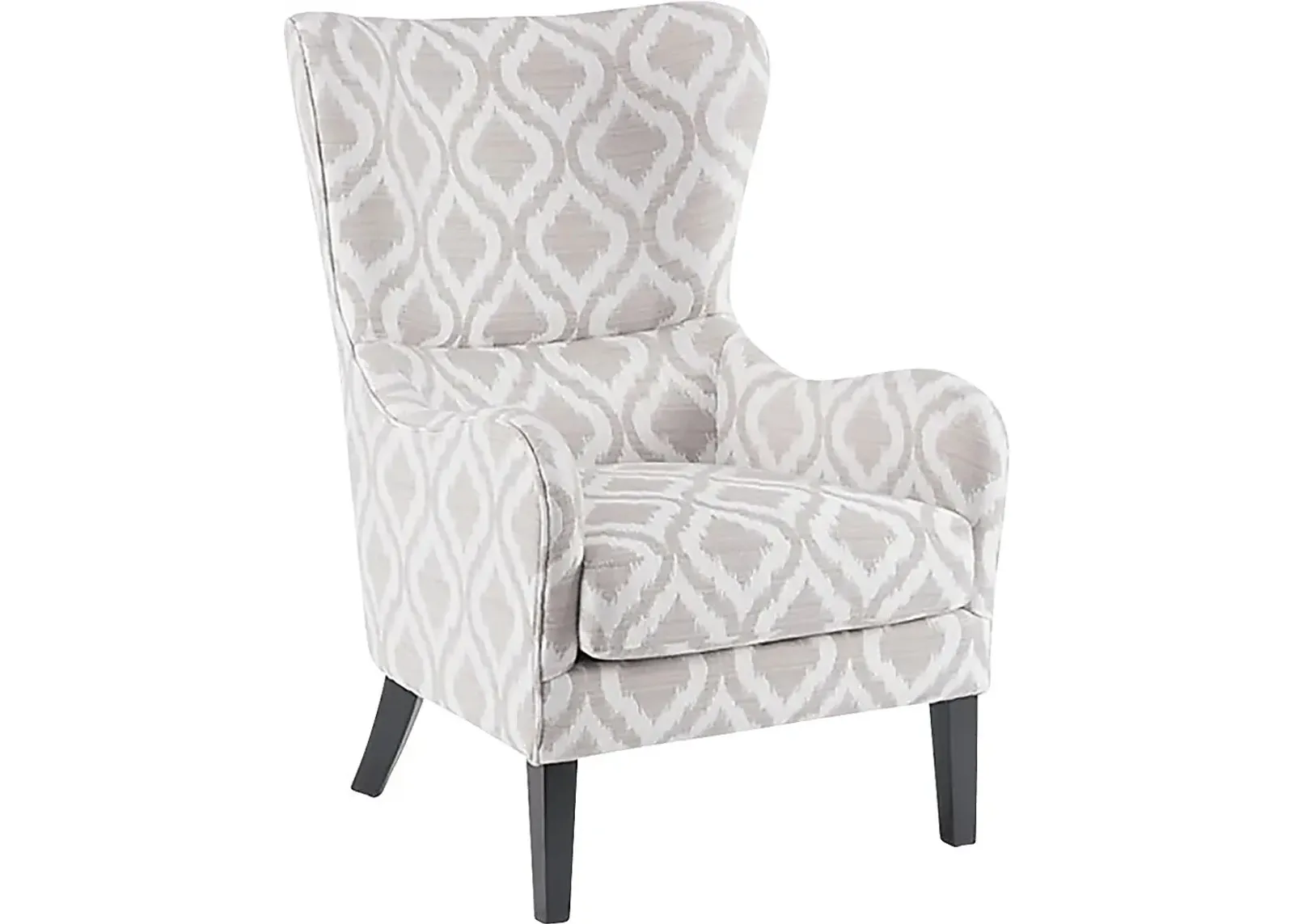 Fitzhenery White Accent Chair