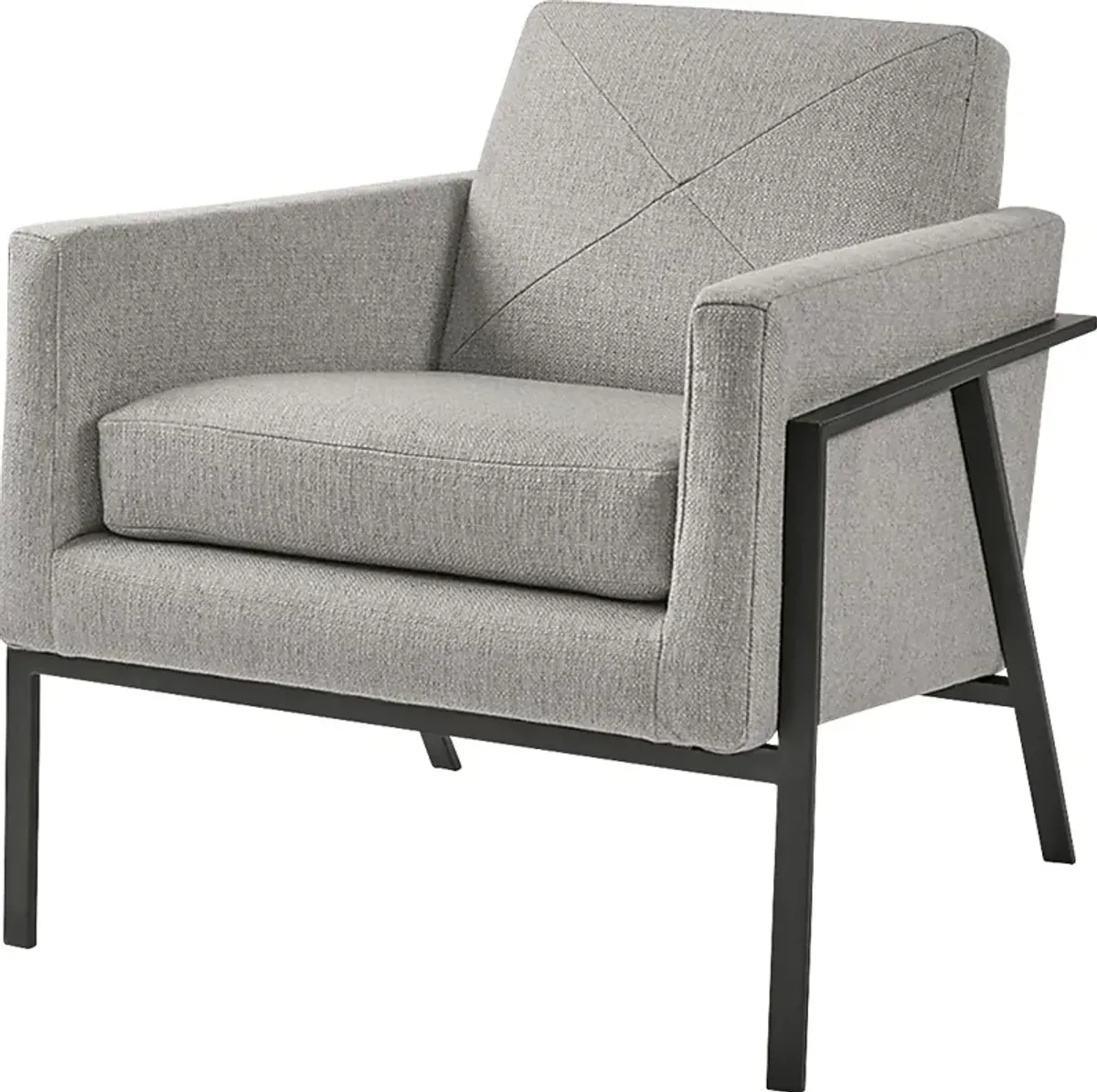 Genoa Way Gray Accent Chair