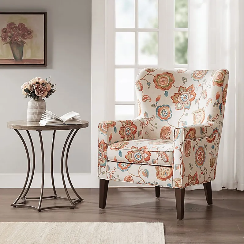 Gerod Beige Accent Chair