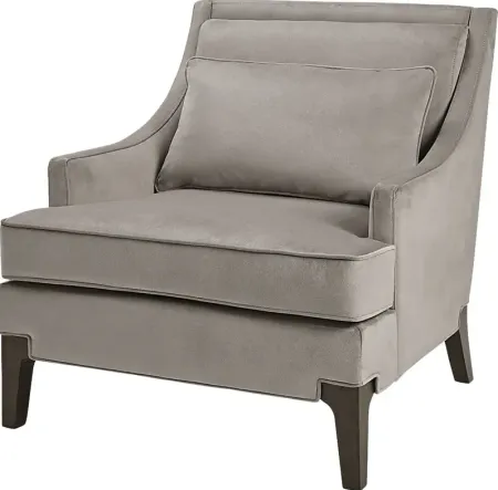 Retta Gray Accent Chair