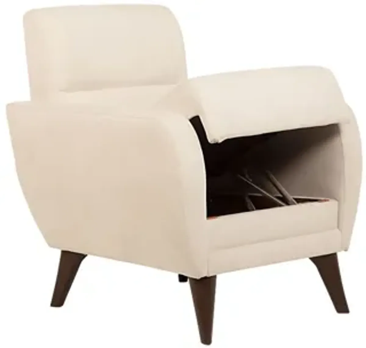 Trysail Beige Accent Chair