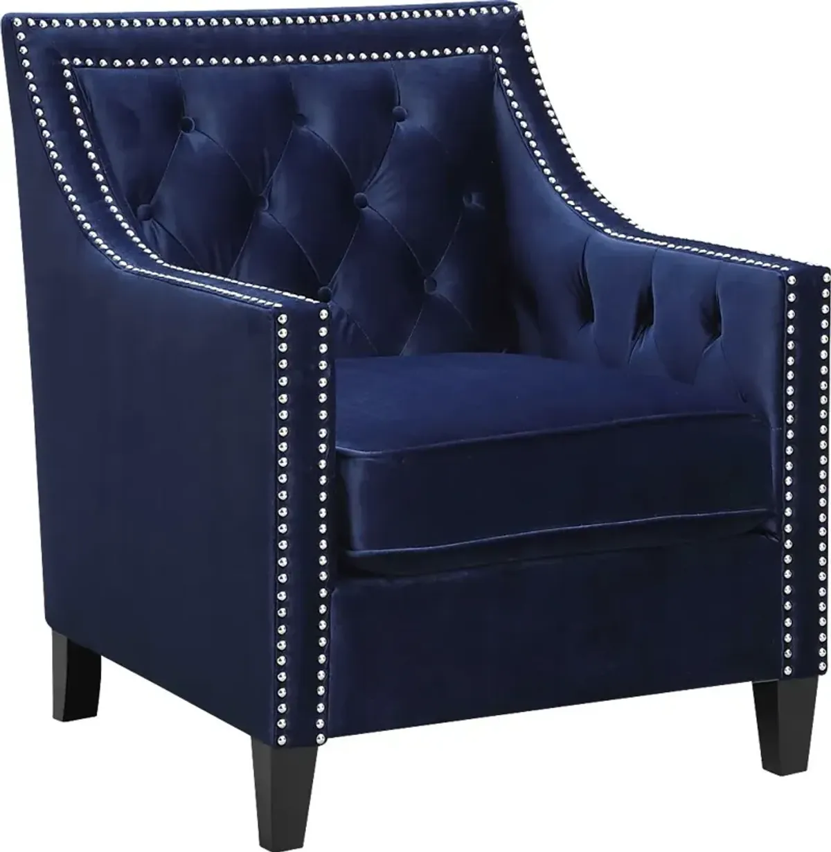 Ginnbrooke Navy Accent Chair