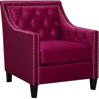 Ginnbrooke Red Accent Chair