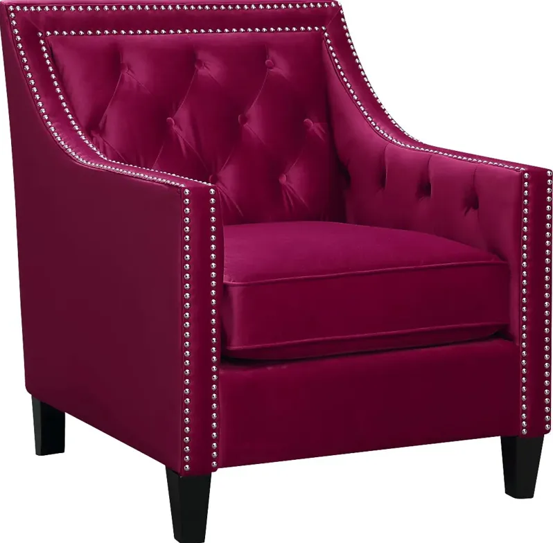 Ginnbrooke Red Accent Chair
