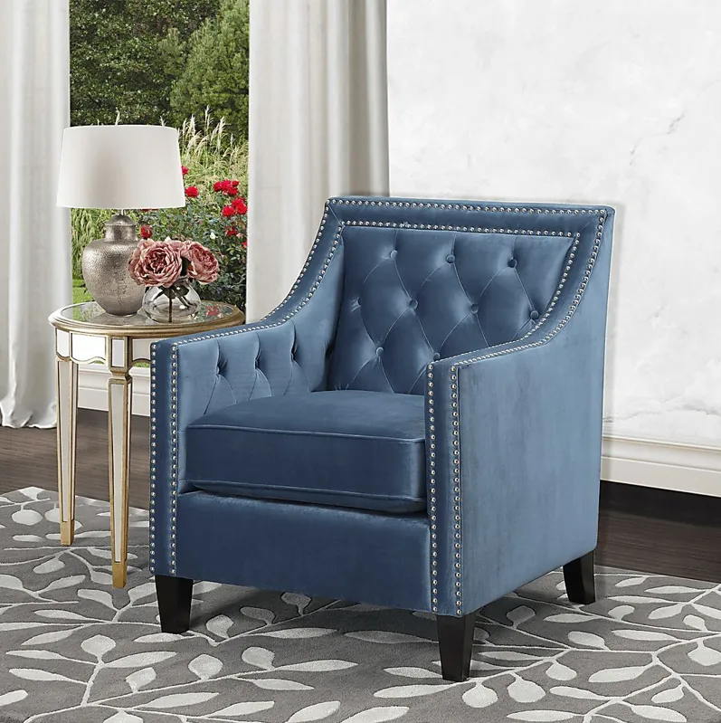 Ginnbrooke Marine Blue Accent Chair