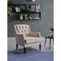 Loston Beige Accent Chair