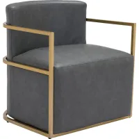 Iliamna Gray Accent Chair