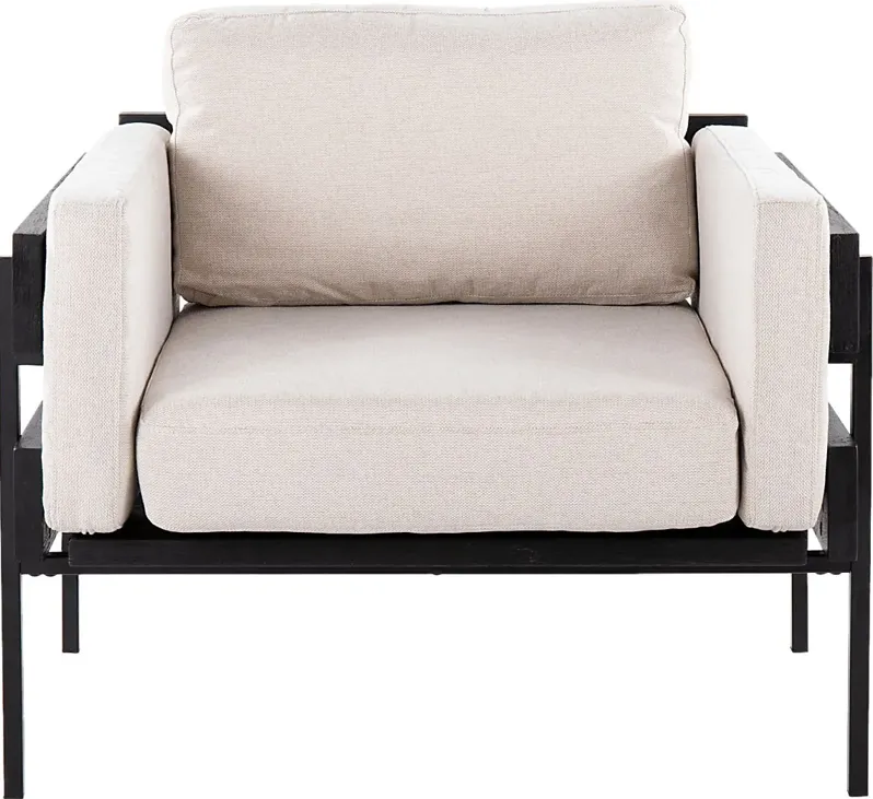 Clyburn II Cream Accent Chair