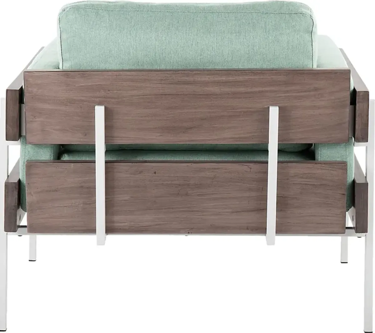 Clyburn III Green Accent Chair