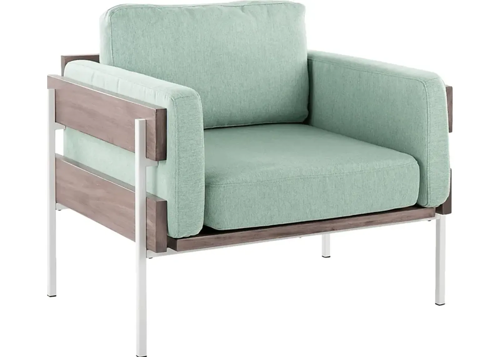 Clyburn III Green Accent Chair