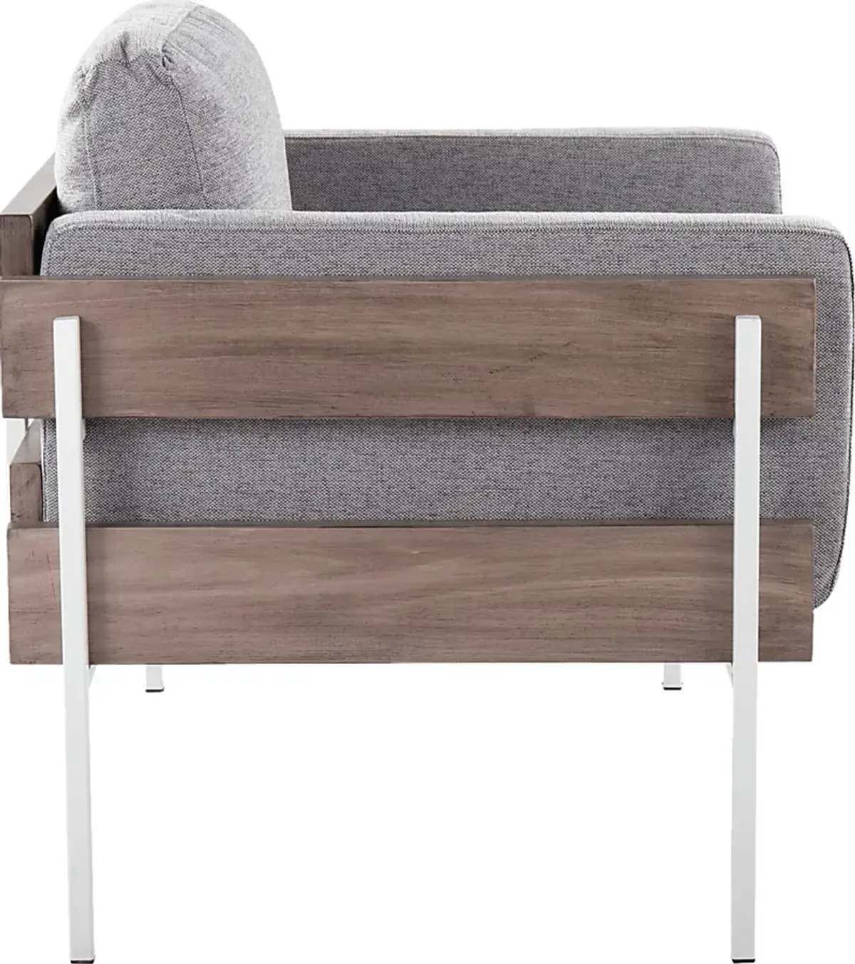 Clyburn III Gray Accent Chair