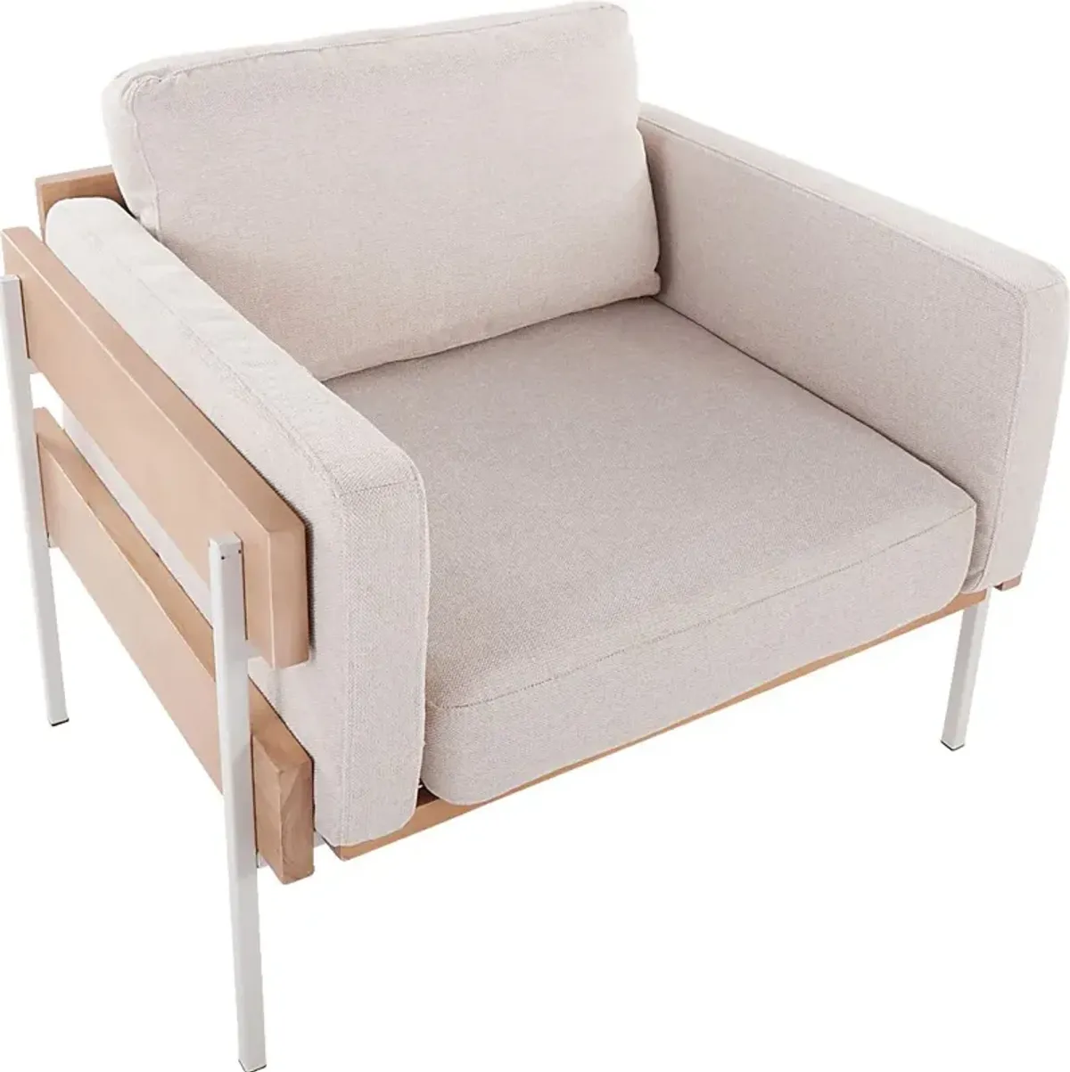 Clyburn Cream Accent Chair