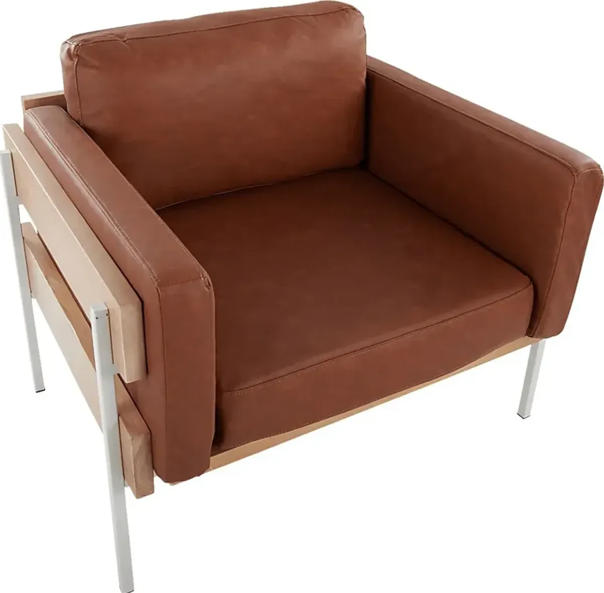 Clyburn Camel Accent Chair