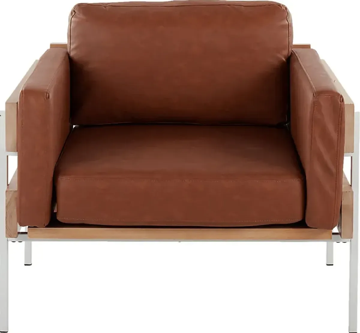 Clyburn Camel Accent Chair