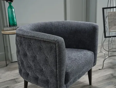 Luxberry Gray Accent Chair