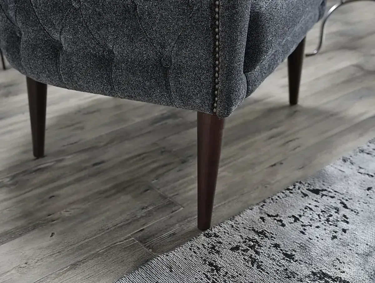 Luxberry Gray Accent Chair