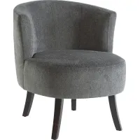 Minoso Gray Accent Chair