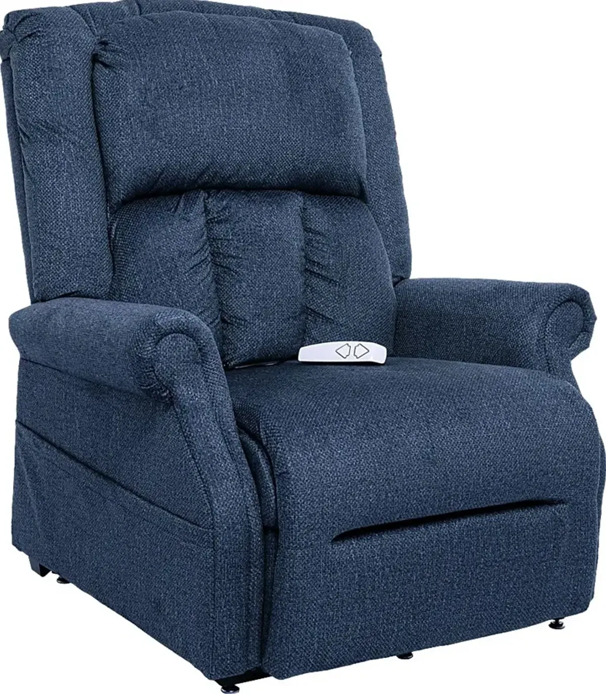 Antenor Blue Power Lift Recliner