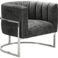 Maggie Lane II Gray Accent Chair