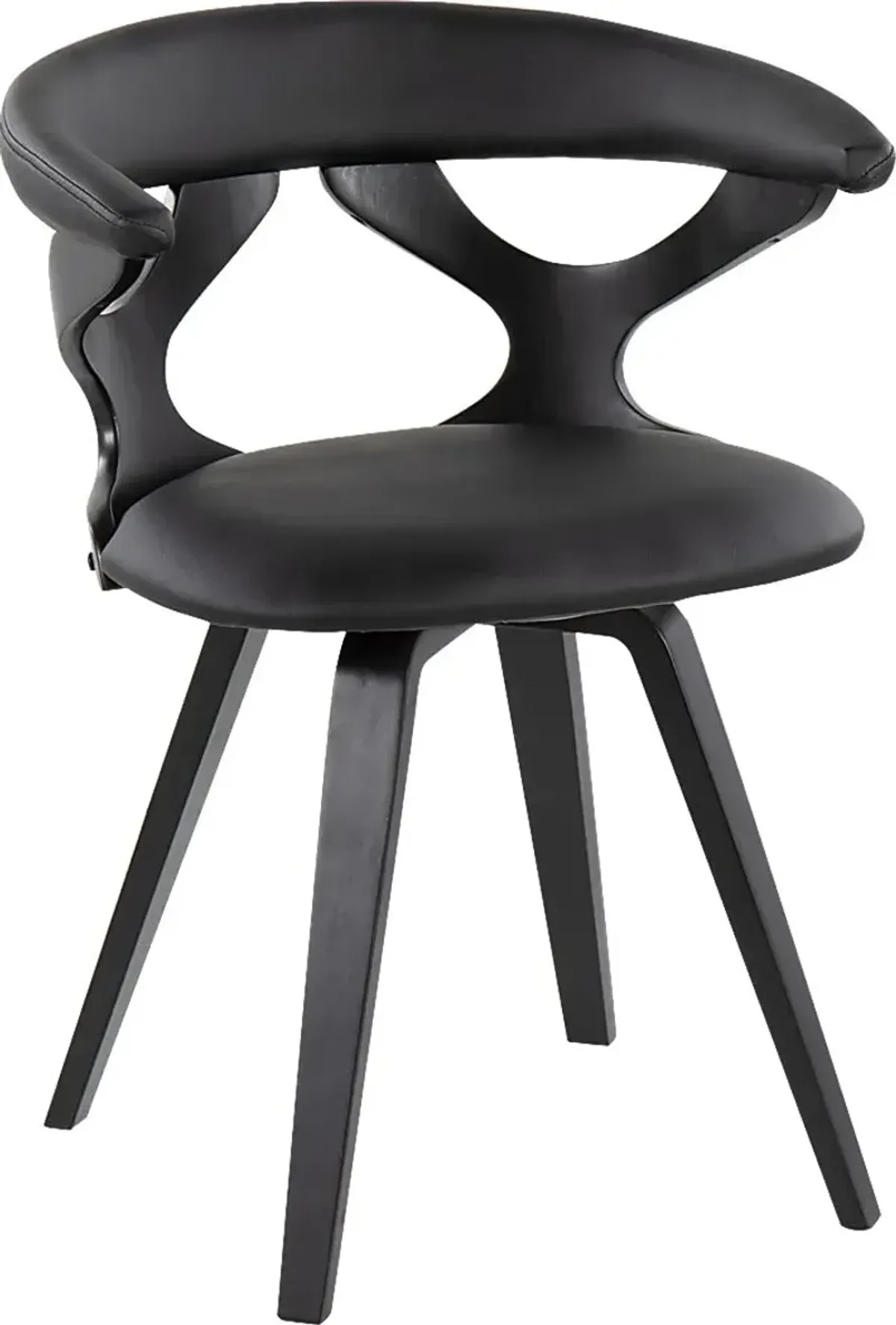 Belnera I Black Accent Chair