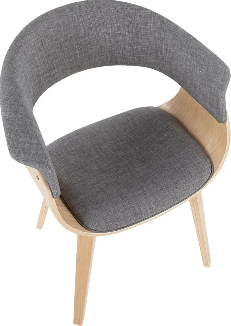 Stephora II Light Gray Accent Chair