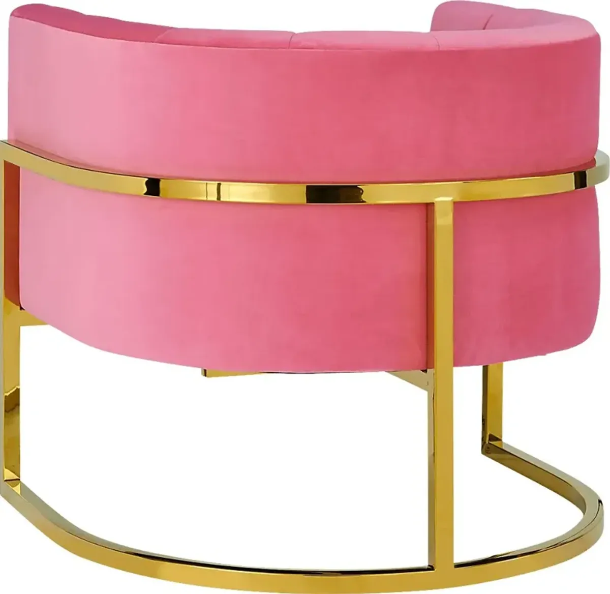 Maggie Lane I Pink Rose Accent Chair