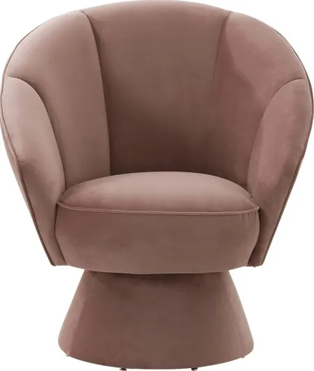 Ann Leah Salmon Accent Chair