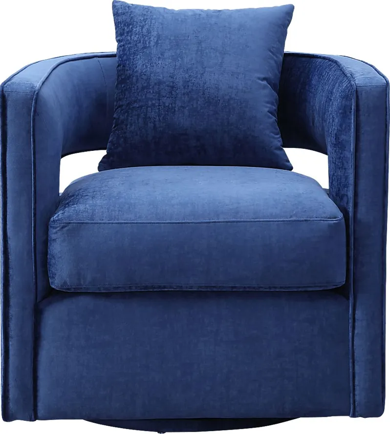 Endalyn Navy Accent Chair