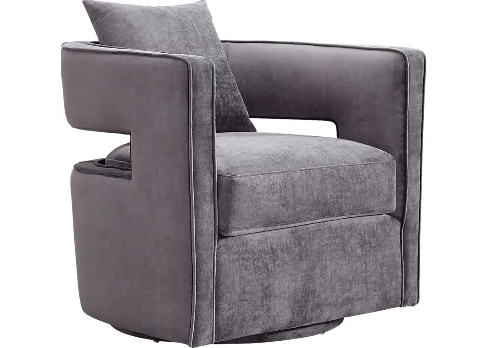 Endalyn Gray Accent Chair